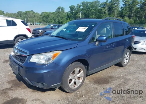 2014 Subaru Forester 2.5I Premium from USA, damaged, VIN JF2SJAEC9EH469385